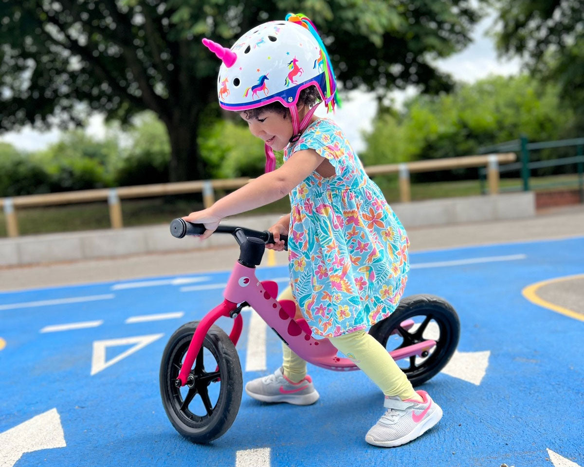 What is the recommended age for a balance bike?