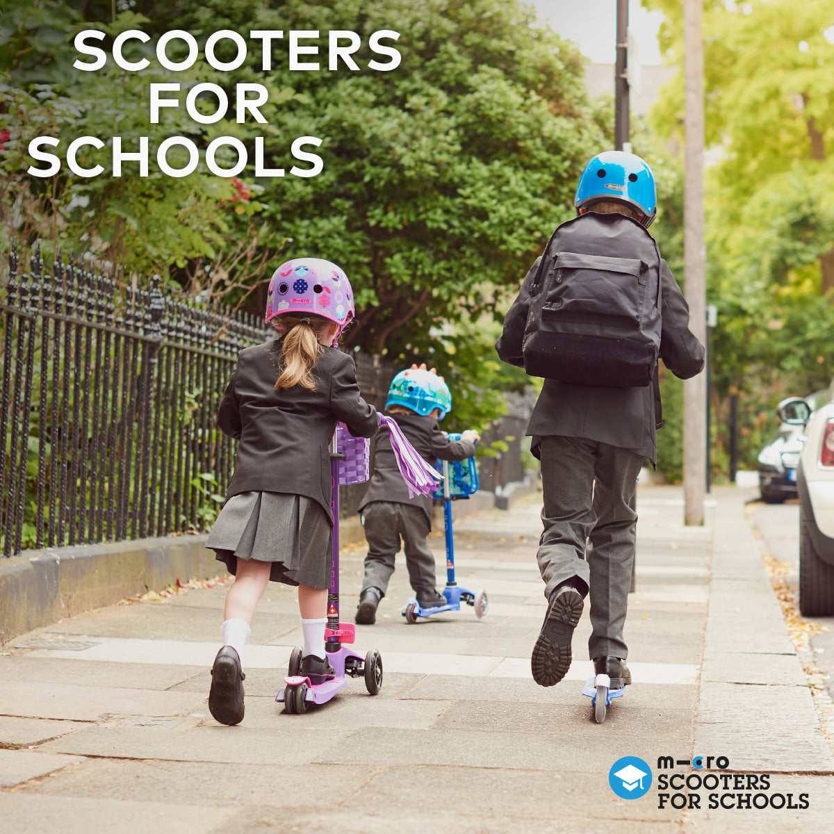 MICRO SCOOTERS FOR SCHOOLS