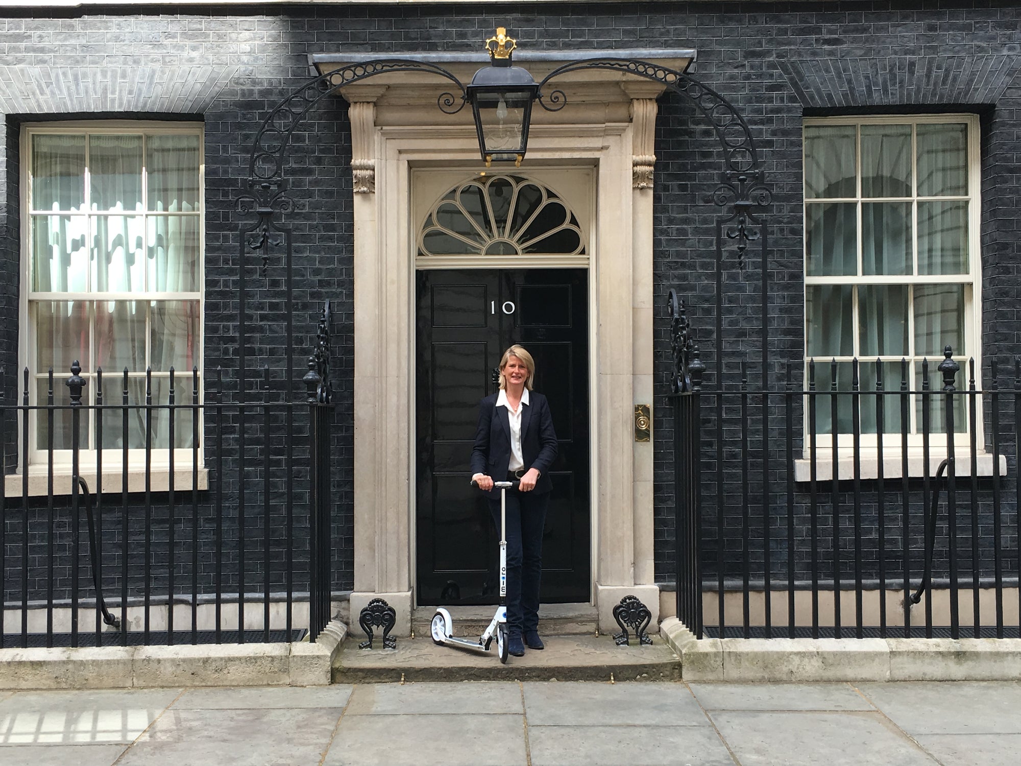A scoot to 10 Downing Street