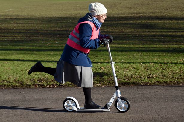 Scooter Granny - the ultimate test