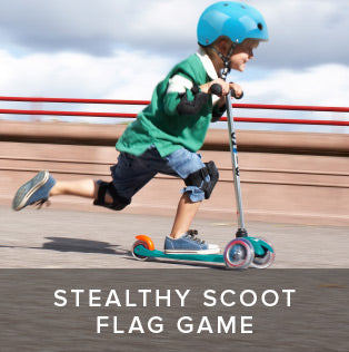 #scootingadventures - scooter flag game