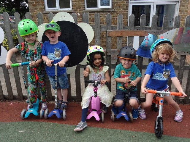 Helping charities through Scooter Aid: Owl Pre-School